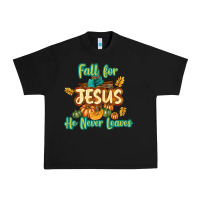 Black Fall for Jesus He Never Leaves Urban Heavy Tee - texasbilliewilder