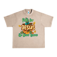 French Oak Fall for Jesus He Never Leaves Urban Heavy Tee - texasbilliewilder