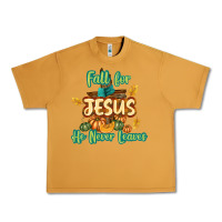 Peanut Butter Fall for Jesus He Never Leaves Urban Heavy Tee - texasbilliewilder