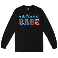 Black american babe Long Sleeve Tee - HRA Design Shop
