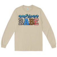 Mushroom american babe Long Sleeve Tee - HRA Design Shop