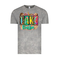 Cloud Rock lake babe Vintage Tee - Zillion Design Studio
