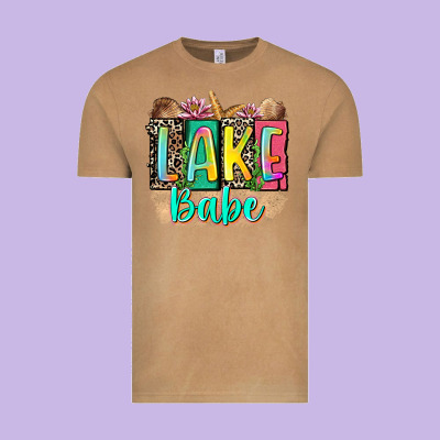 Lake Babe Vintage Tee Designed By Zillion Design Studio