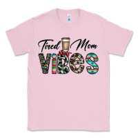 Bubblegum Pink tired mom vibes Classic Tee - CowhideDigitalArt