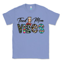 Colony Blue tired mom vibes Classic Tee - CowhideDigitalArt