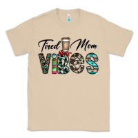 Mushroom tired mom vibes Classic Tee - CowhideDigitalArt