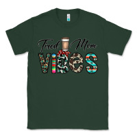 Sports Green tired mom vibes Classic Tee - CowhideDigitalArt