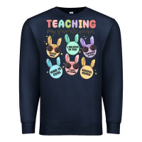 Navy teahing my favorite peeps malia Premium Sweatshirt - MaliasSmallBusiness