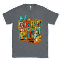 Charcoal Heather Just Here For The Pie Classic Tee - FaDigitalArtStudio
