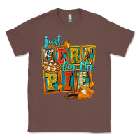 Chestnut Just Here For The Pie Classic Tee - FaDigitalArtStudio
