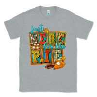Heather Grey Just Here For The Pie Classic Tee - FaDigitalArtStudio