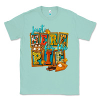 Seafoam Just Here For The Pie Classic Tee - FaDigitalArtStudio