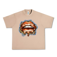 American Football Lips Urban Heavy Tee | Teevron