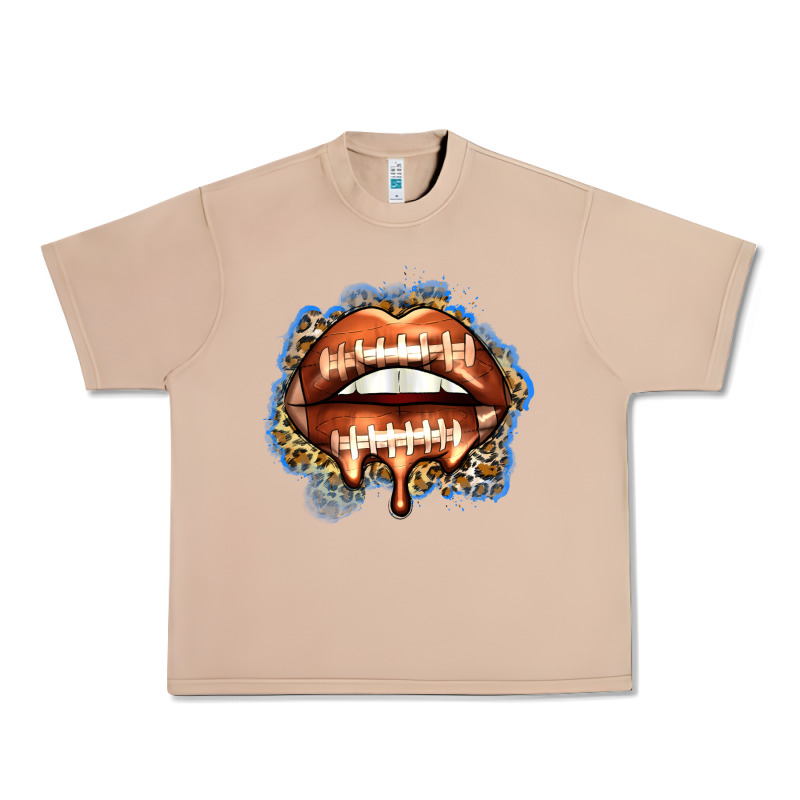 American Football Lips Urban Heavy Tee by Zillion Design Studio | Teevron