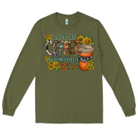 Army Green coffee Long Sleeve Tee - RacoonDesign