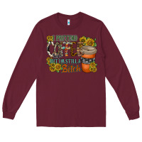 Burgundy coffee Long Sleeve Tee - RacoonDesign