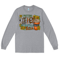 Heather Grey coffee Long Sleeve Tee - RacoonDesign