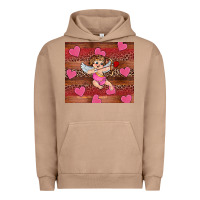 Pigment Burro valentine's day cupid heart Urban Hoodie - RanaPortraitStore