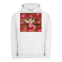 Pigment Lunar Rock valentine's day cupid heart Urban Hoodie - RanaPortraitStore