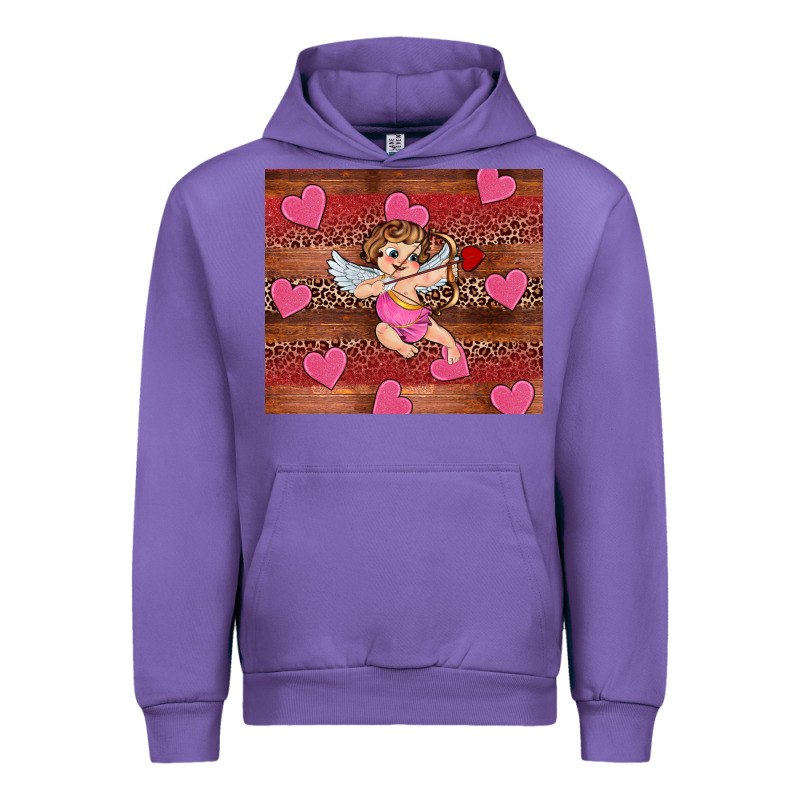 Valentine's Day Cupid Heart Urban Hoodie by RanaPortraitStore | Teevron