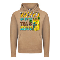 Vintage Coffee raised on sweet tea and jesus Vintage Hoodie - texasbilliewilder