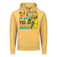 Vintage Mustard raised on sweet tea and jesus Vintage Hoodie - texasbilliewilder