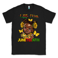 Black little miss juneteenth Classic Tee - HRA Design Shop