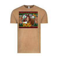 Vintage Camel christmas farm and horse Vintage Tee - RanaPortraitStore
