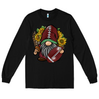 Black football gnome Long Sleeve Tee - RacoonDesign