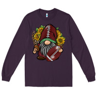 Plum football gnome Long Sleeve Tee - RacoonDesign