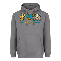 Storm Peace Love Cocker Spaniel Heavyweight Hoodie - Jasminsmagicworld