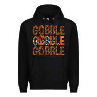 Black western gobble with turkey bbs Premium Hoodie - BundleAndBundleShop