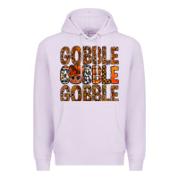 Lilac western gobble with turkey bbs Premium Hoodie - BundleAndBundleShop