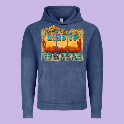 Road To Nowhere Tbw Vintage Hoodie Designed By Texasbilliewilder