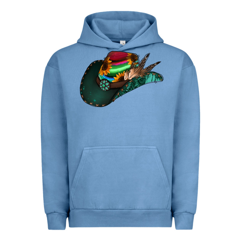 Aztec Sunflower Cowboy Hat Urban Hoodie by Bettercallsaul | Teevron