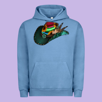 Aztec Sunflower Cowboy Hat Urban Hoodie Designed By Bettercallsaul
