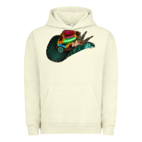 Pigment Pistachio Aztec Sunflower Cowboy Hat Urban Hoodie - Bettercallsaul
