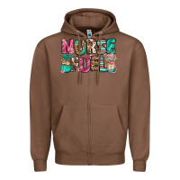 Chestnut nurse fuel coffee cups Zipper Hoodie - Jasminsmagicworld