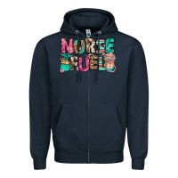 Navy nurse fuel coffee cups Zipper Hoodie - Jasminsmagicworld