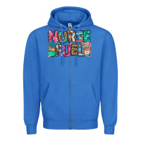 True Royal nurse fuel coffee cups Zipper Hoodie - Jasminsmagicworld