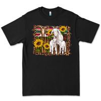 Black gats baby gots sunflowers wooden serape leopard Premium Tee - Artiststas