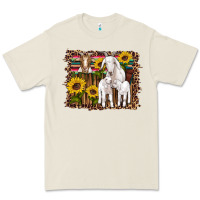 Bone gats baby gots sunflowers wooden serape leopard Premium Tee - Artiststas