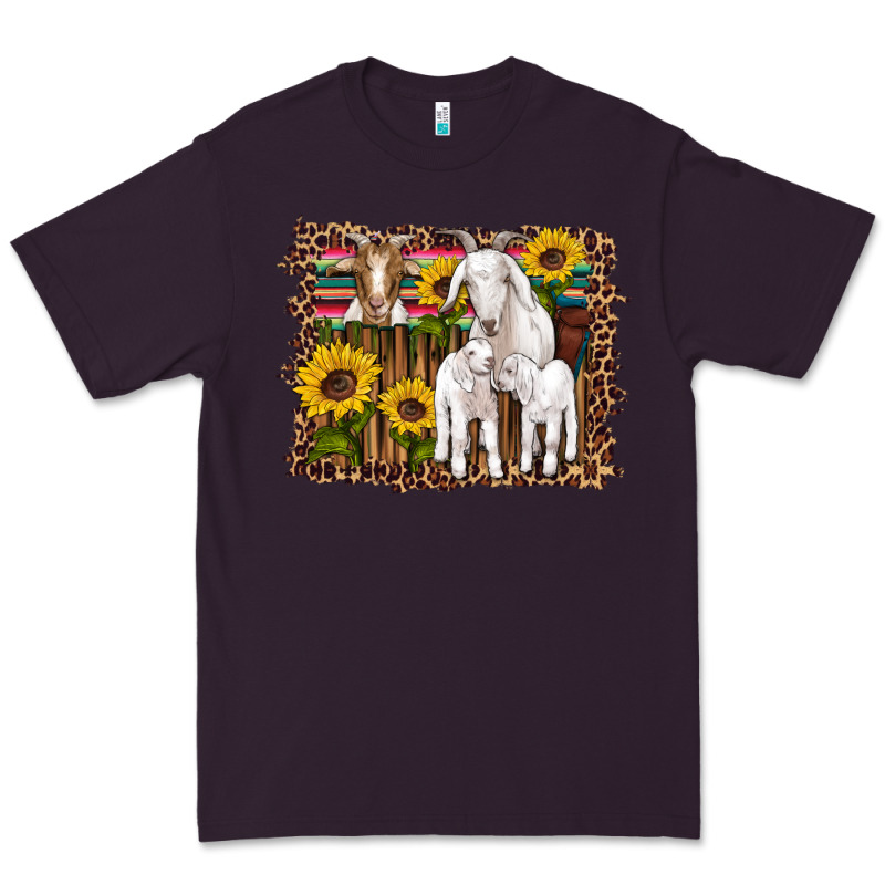 Gats Baby Gots Sunflowers Wooden Serape Leopard Premium Tee by Artiststas | Teevron