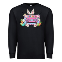 Black hip hop easter Premium Sweatshirt - MaliasSmallBusiness