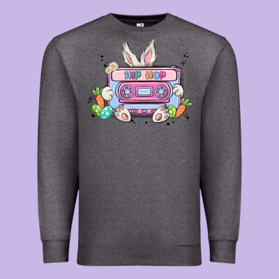 Hip Hop Easter Premium Sweatshirt Designed By Maliassmallbusiness