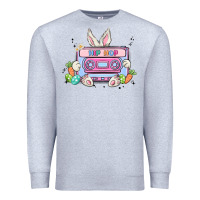 Heather Grey hip hop easter Premium Sweatshirt - MaliasSmallBusiness