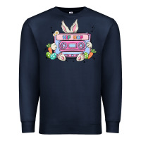 Navy hip hop easter Premium Sweatshirt - MaliasSmallBusiness