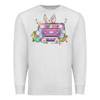 Oatmeal Heather hip hop easter Premium Sweatshirt - MaliasSmallBusiness
