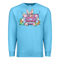 Ocean Blue hip hop easter Premium Sweatshirt - MaliasSmallBusiness