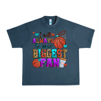 Midnight Navy i will always be your biggest fan basketball Urban Heavy Tee - Zillion Design Studio